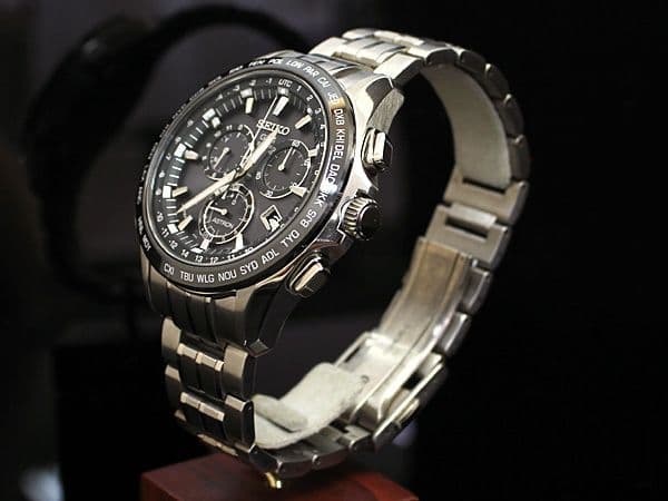 SEIKO GPS Solar Astron Men's Watch — Japanese