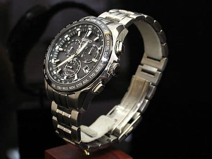 SEIKO GPS Solar Astron Men's Watch — Japanese