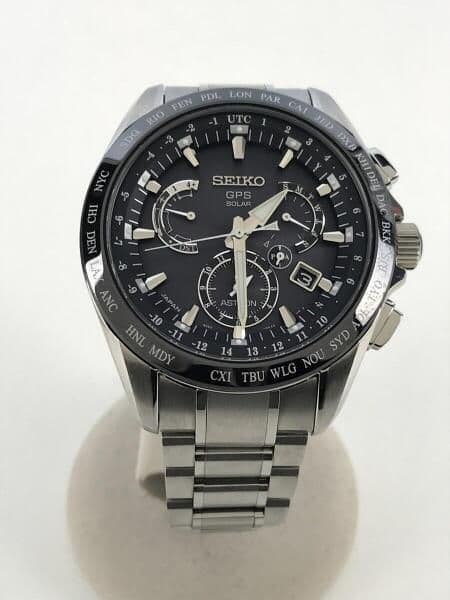 SEIKO GPS Solar Astron Men's Watch — Japanese