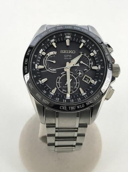 SEIKO GPS Solar Astron Men's Watch — Japanese