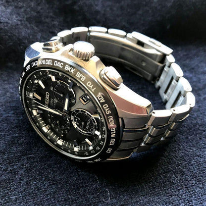 SEIKO GPS Solar Astron Men's Watch — Japanese