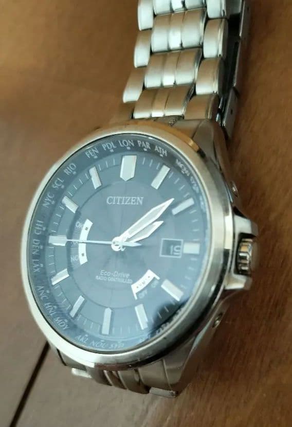 Citizen Eco-Drive AT8220-87A Solar Men's Watch — Japanese
