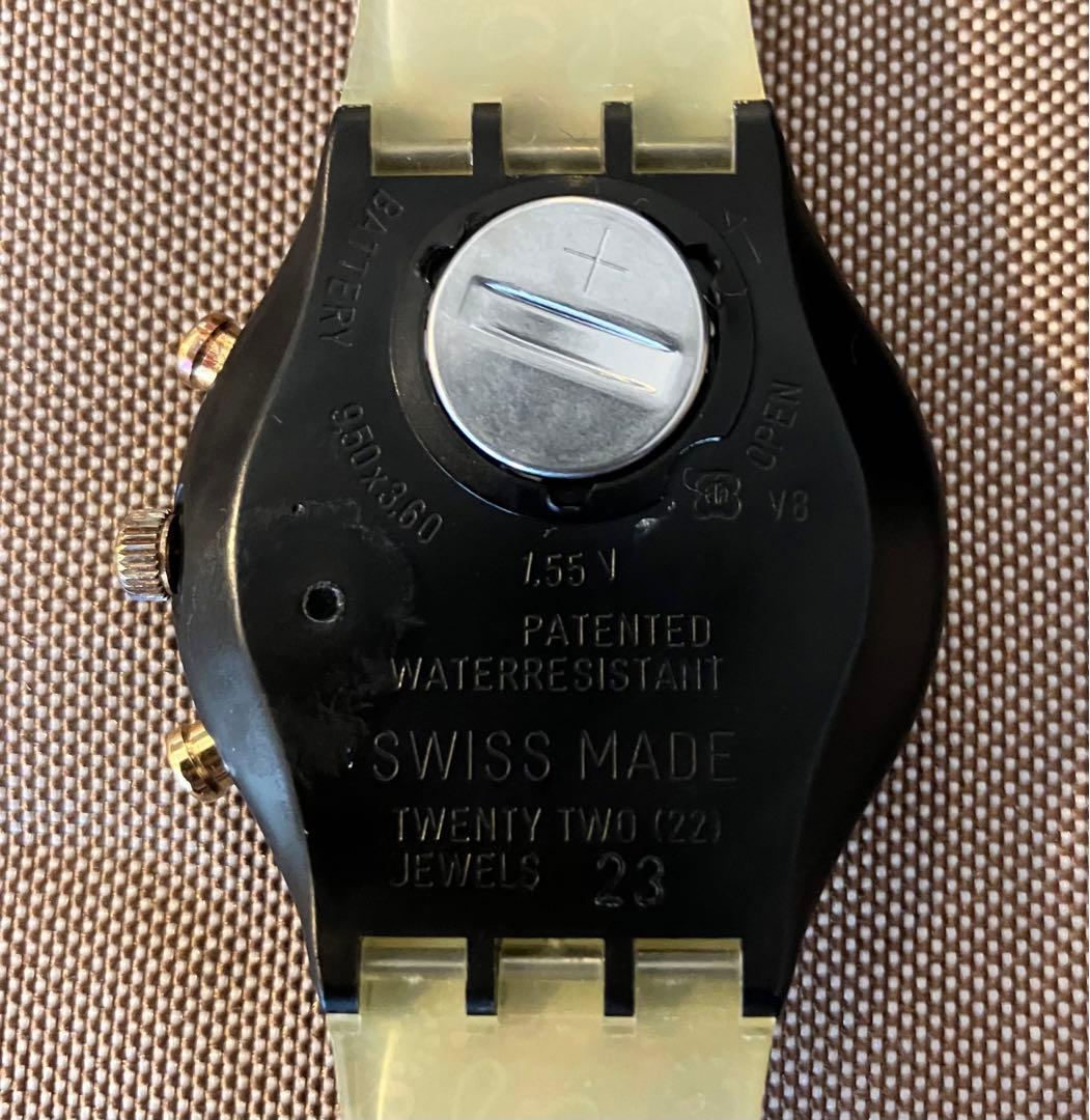 swatch SCB108 Quartz Men's — Japanese