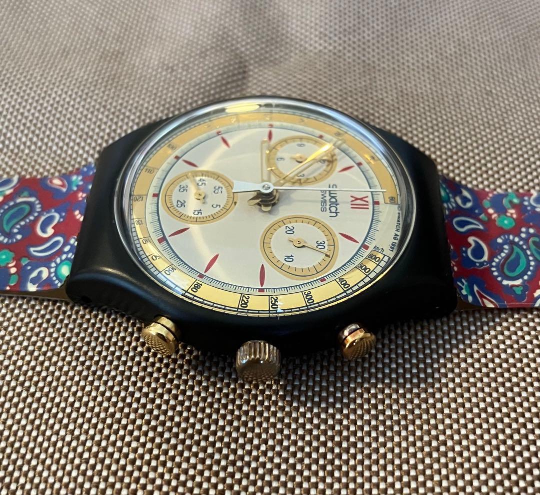 swatch SCB108 Quartz Men's — Japanese