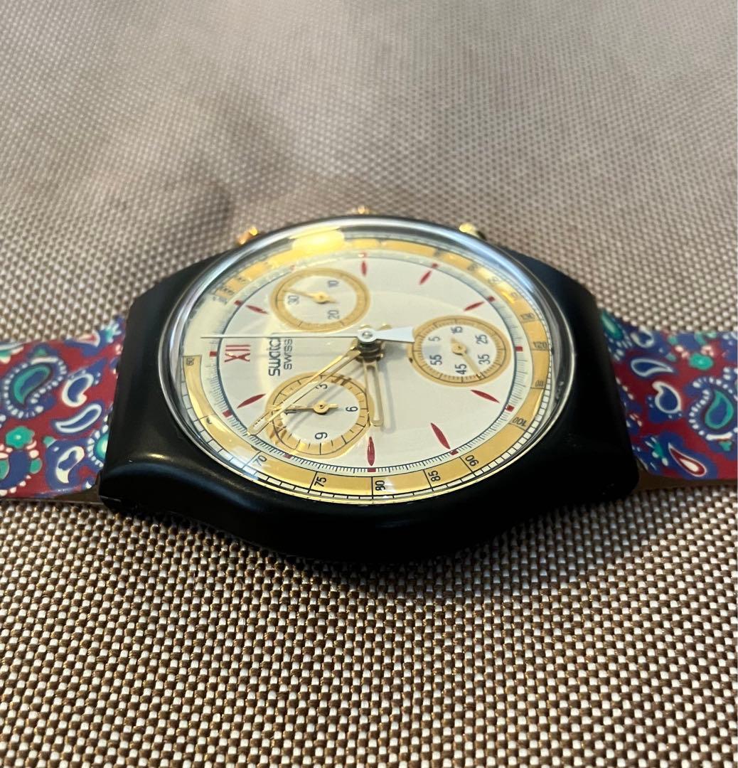 swatch SCB108 Quartz Men's — Japanese
