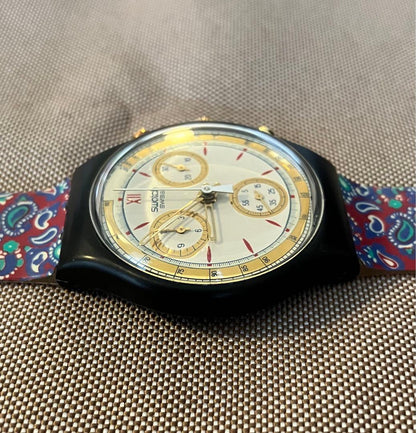 swatch SCB108 Quartz Men's — Japanese