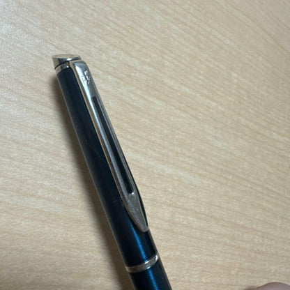 Waterman ballpoint pen with green and blue glossy finish shown on white background