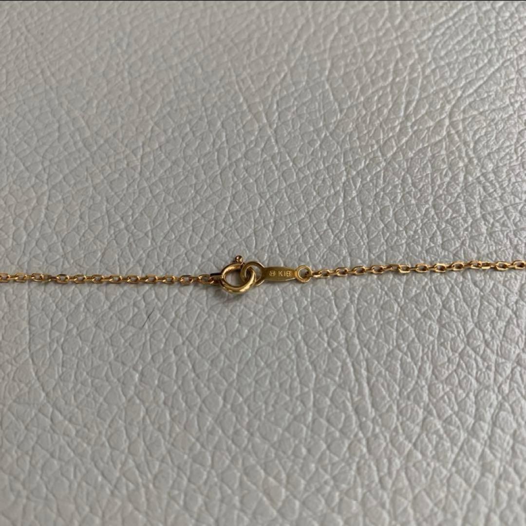 Mikimoto K18 gold pearl necklace with matching pearl pendant approximately 40cm long