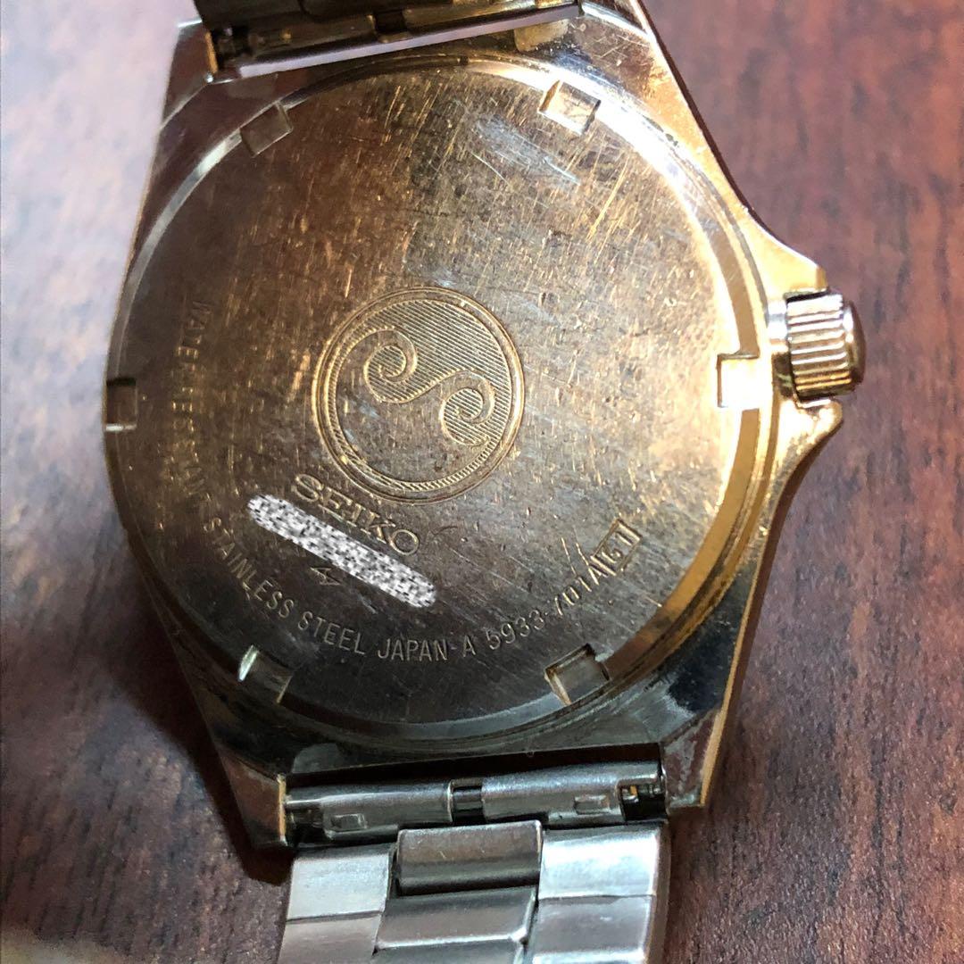SEIKO 5933-701A Quartz Men's Watch — Japanese