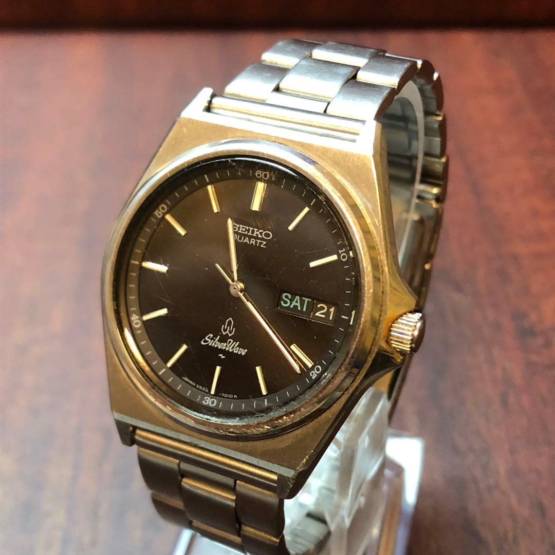 SEIKO 5933-701A Quartz Men's Watch — Japanese