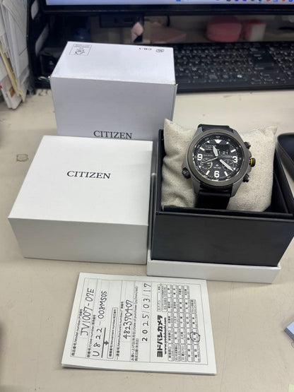 Citizen JV1007-07E Solar Men's Watch — Japanese