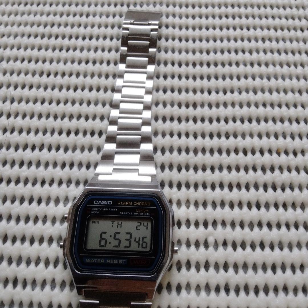 CASIO A158WA-1JH Digital Men's Watch — Japanese