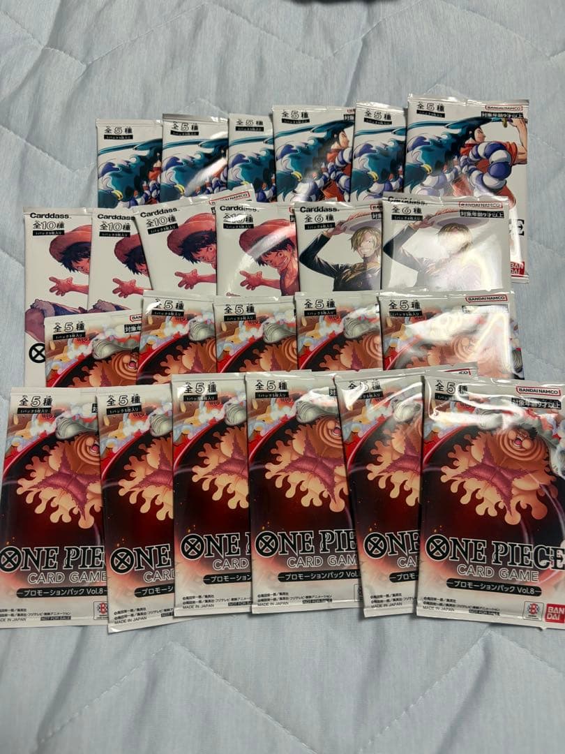 One Piece Promotion Pack Vol.3~9 Collection Pack — Japanese