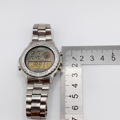 CASIO PENTA GRAPH Digital Men's Watch — Japanese