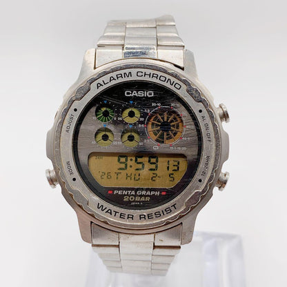 CASIO PENTA GRAPH Digital Men's Watch — Japanese