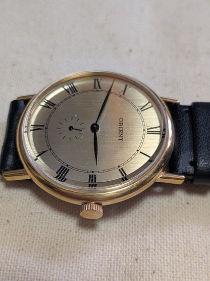ORIENT Small Second Automatic Men's Watch — Japanese