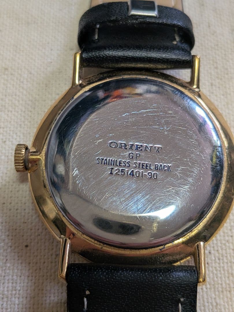 ORIENT Small Second Automatic Men's Watch — Japanese