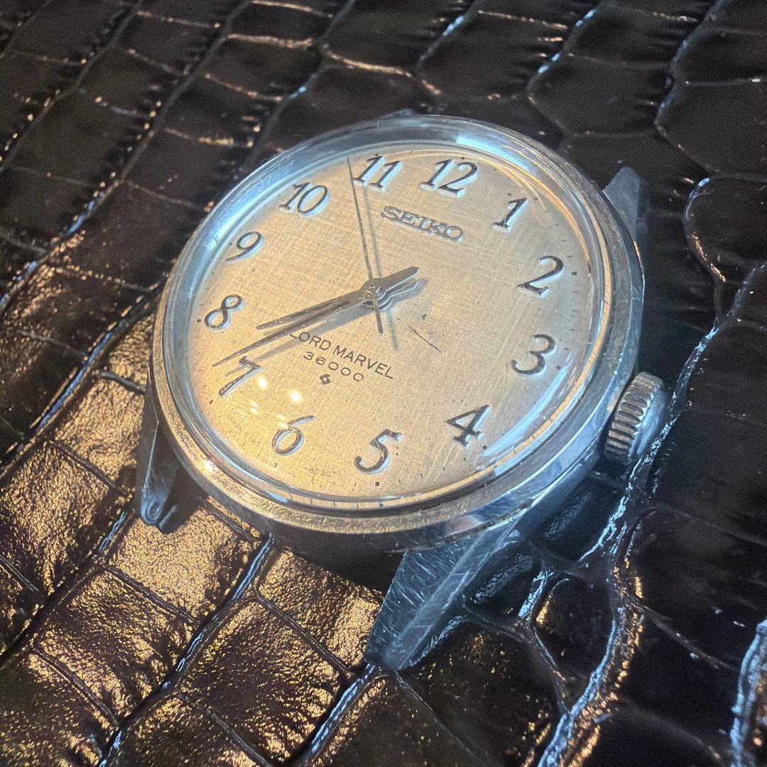 SEIKO ロードマーベル 36000 Manual Men's Watch — Japanese