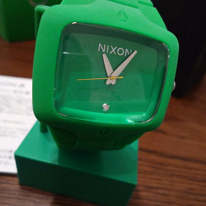 NIXON LAPPER GREEN DIAMOND Quartz Men's Watch — Japanese