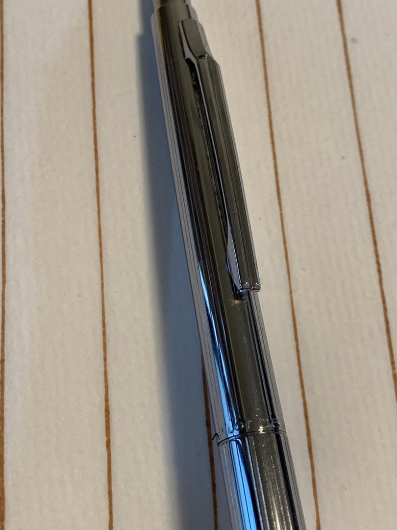 Set of six mechanical pencils including Pilot brand with NO.4237 insertion displayed