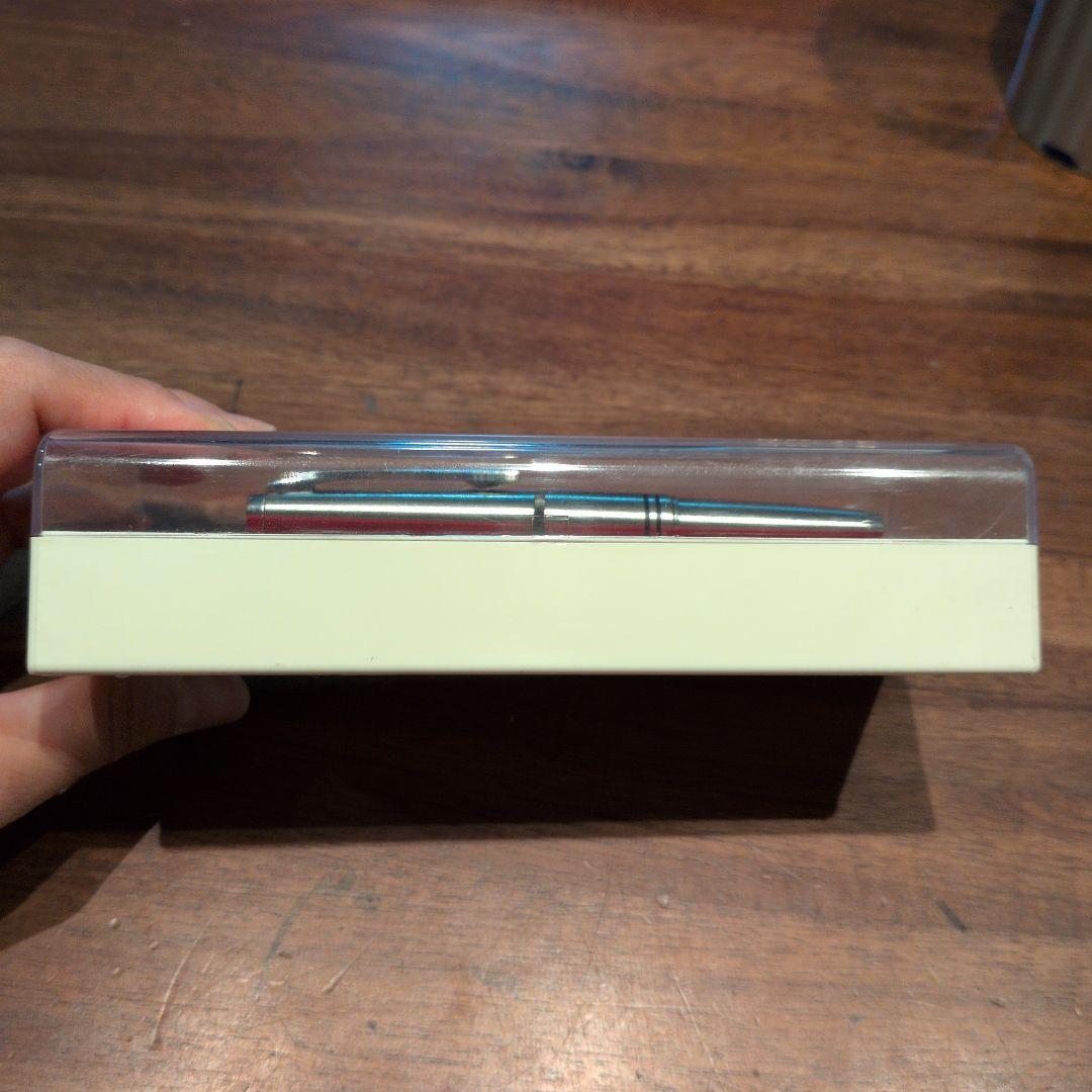 Pilot Volex Fountain Pen with fine stainless steel tip in original case, manufactured January 1979