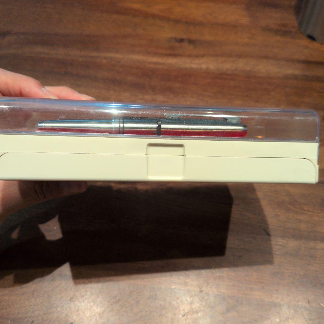Pilot Volex Fountain Pen with fine stainless steel tip in original case, manufactured January 1979