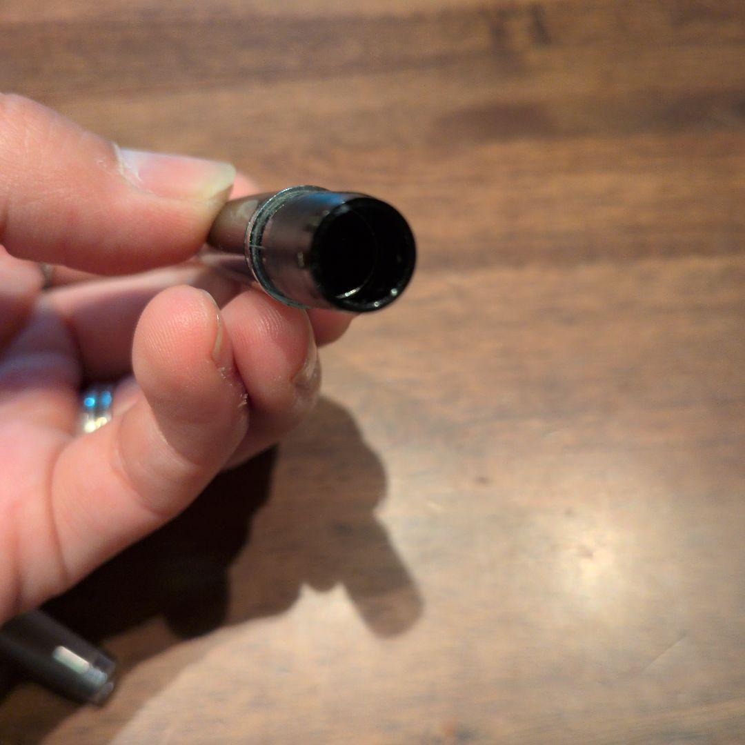 Pilot Volex Fountain Pen with fine stainless steel tip in original case, manufactured January 1979