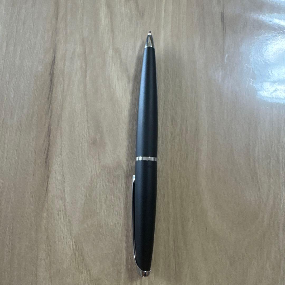 Used CROSS ballpoint pen with black body and black ink, shown on white background
