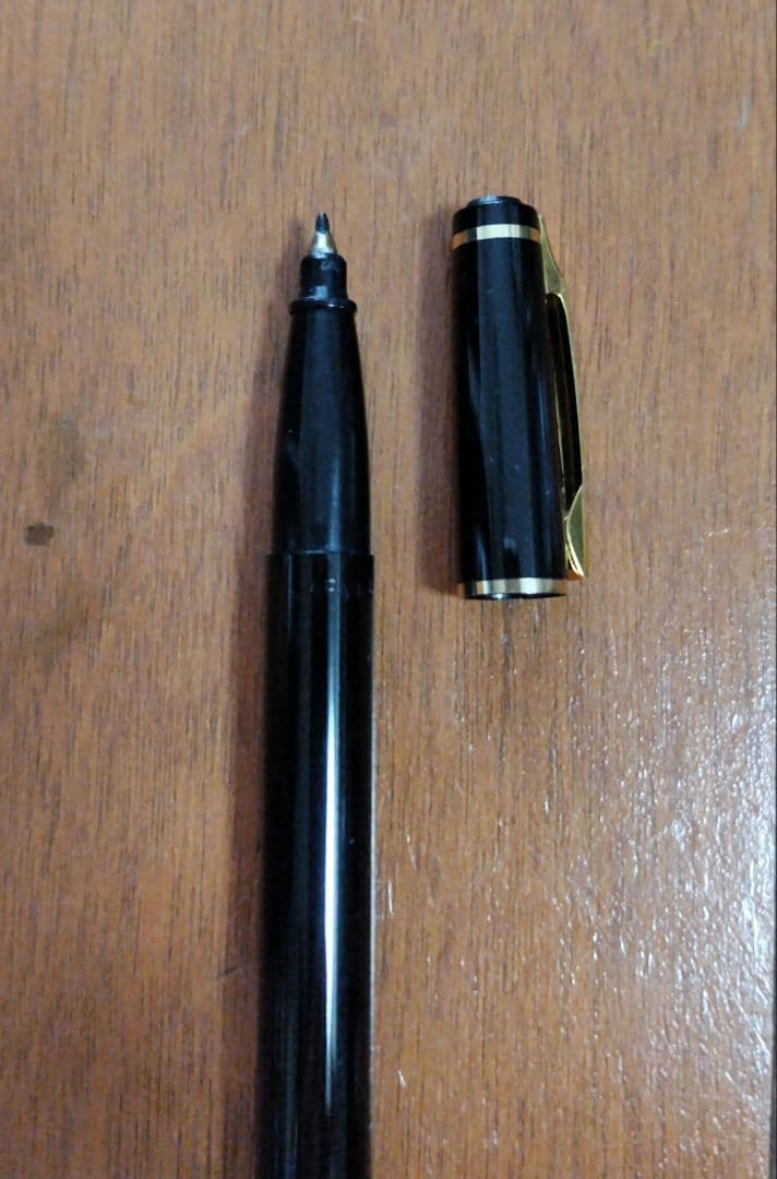 Pilot Sign Pen with cap showing retro design and sign pen tip type