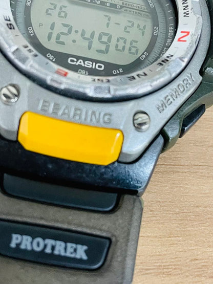 CASIO PROTREK TRIPLE SENSOR Digital Men's Watch — Japanese