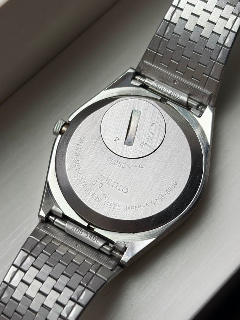 SEIKO 5856-8090 Quartz Men's Watch — Japanese