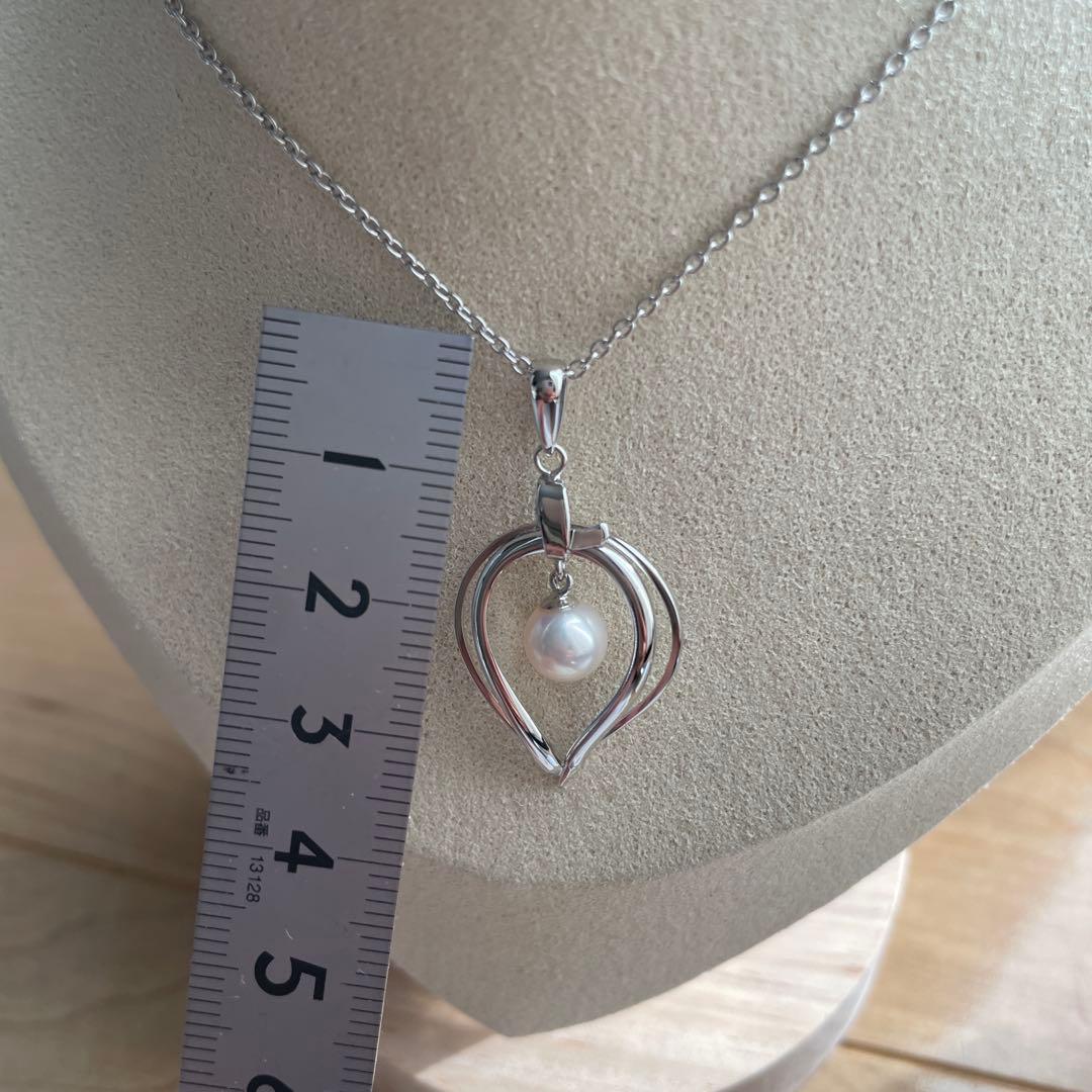 MIKIMOTO PEARL ISLAND Necklace #3b with 40 cm length displayed on a white background