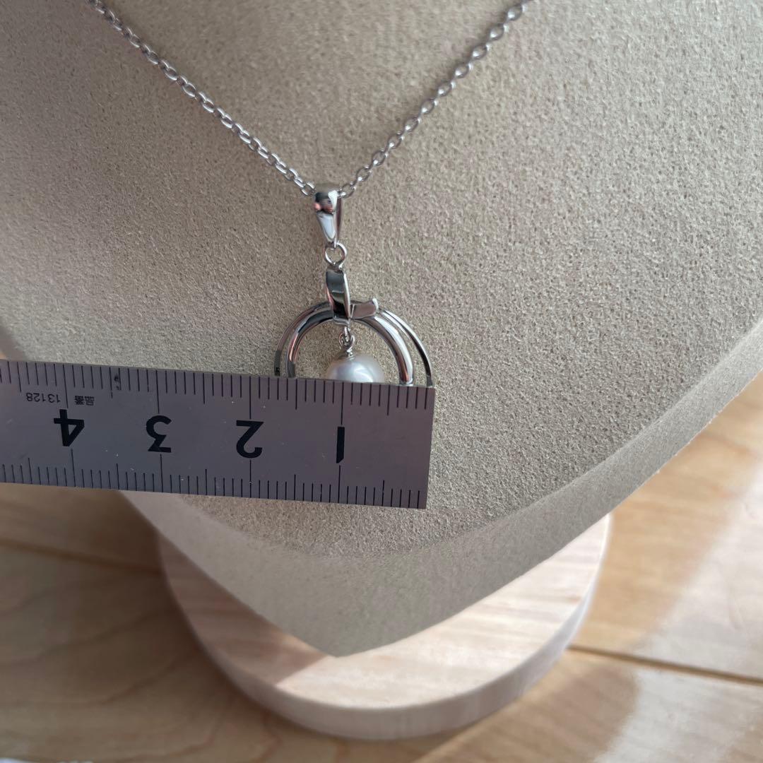 MIKIMOTO PEARL ISLAND Necklace #3b with 40 cm length displayed on a white background