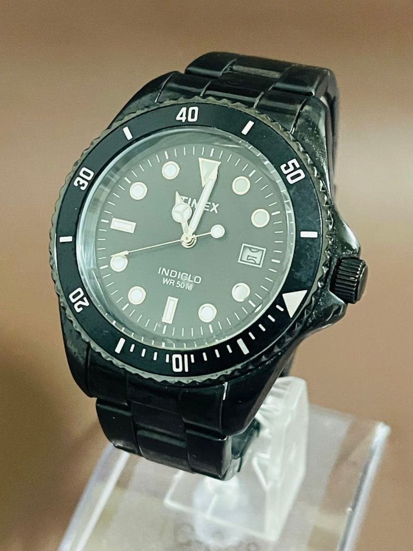 TIMEX INDIGLO Quartz Men's Watch — Japanese