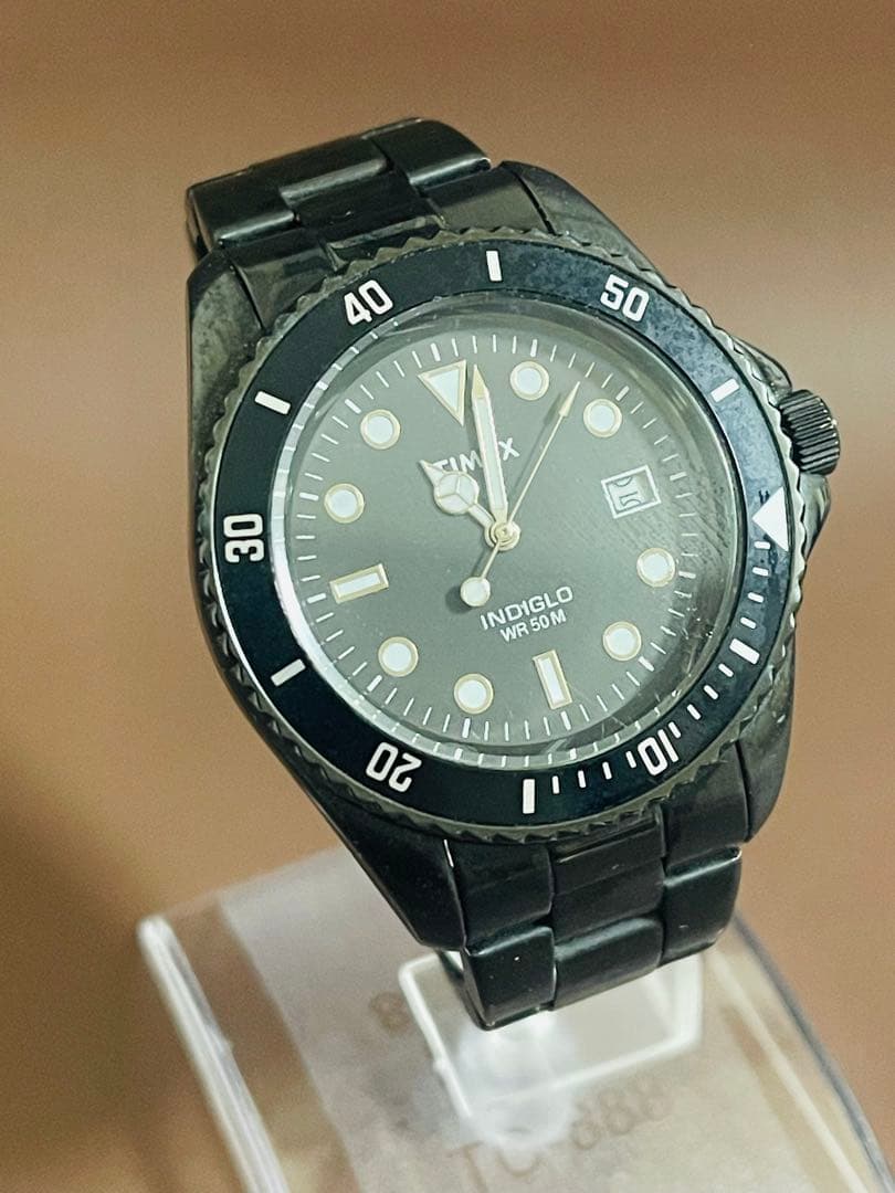 TIMEX INDIGLO Quartz Men's Watch — Japanese