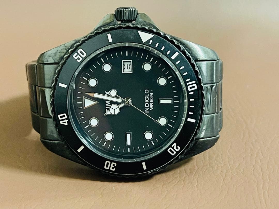 TIMEX INDIGLO Quartz Men's Watch — Japanese