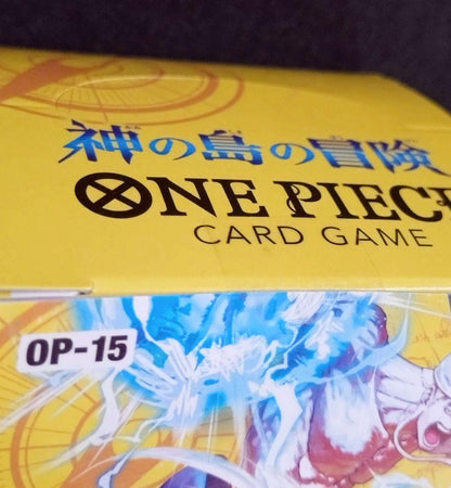 One Piece One Piece Card OP-15 God’s Island Adventure Box Sealed Unopened Box — OP-15 — Japanese