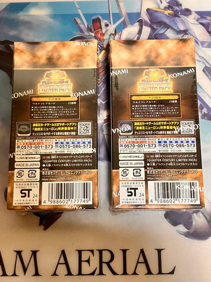 Yu-Gi-Oh Yu-Gi-Oh! Quarter Century Limited Pack Box — Japanese