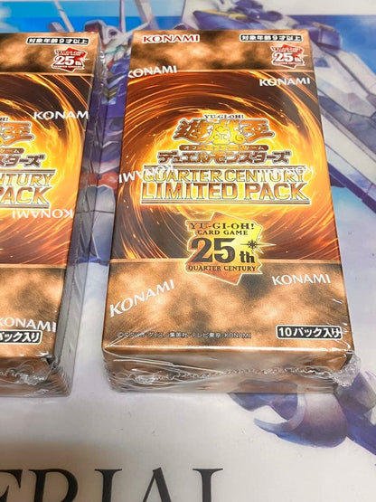 Yu-Gi-Oh Yu-Gi-Oh! Quarter Century Limited Pack Box — Japanese