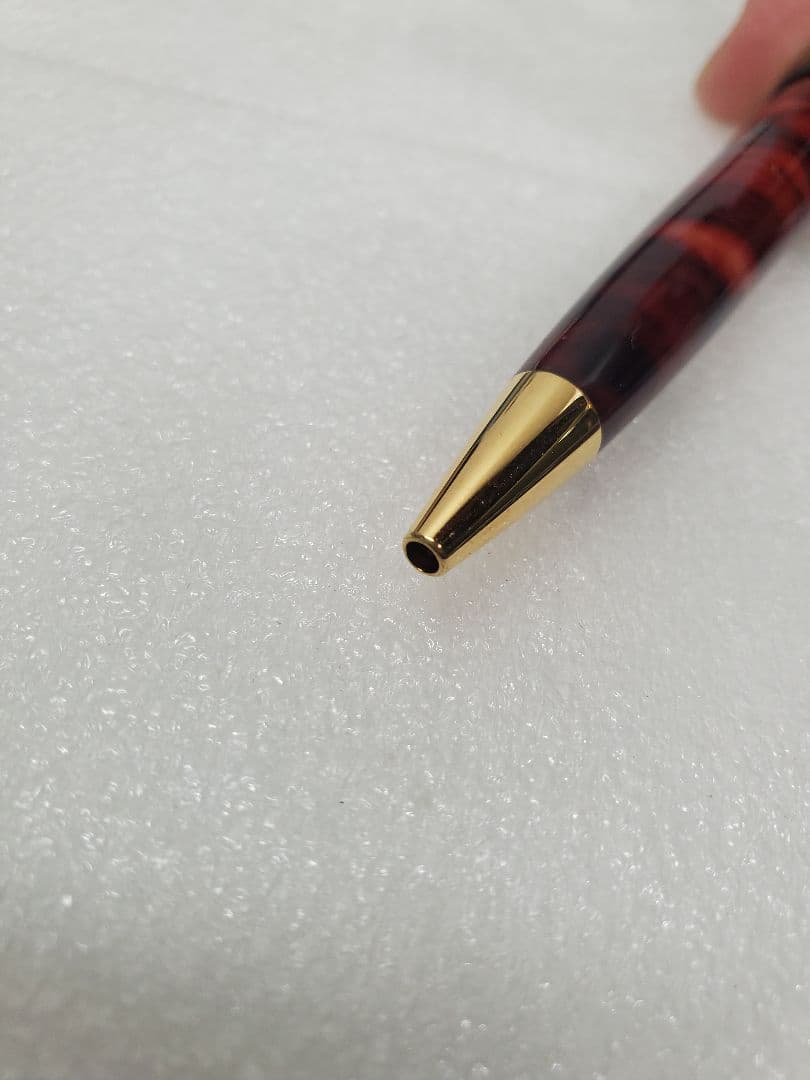 WATERMAN fountain pen and ballpoint pen set with stained and scratched case
