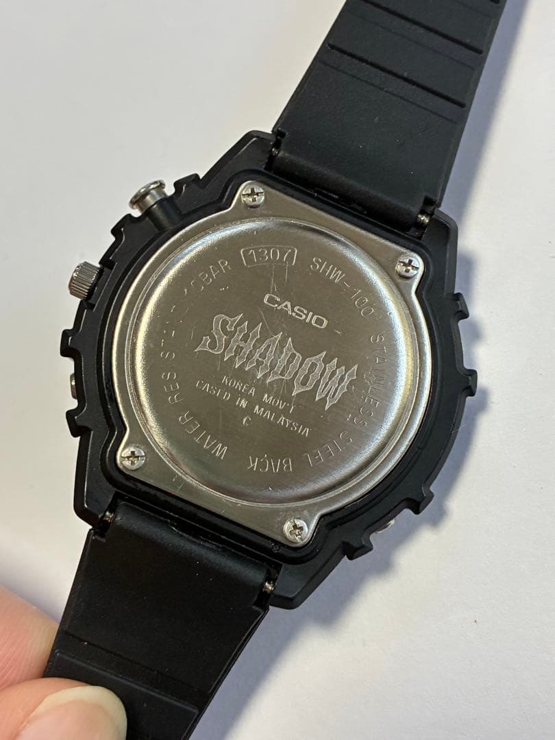 CASIO SHADOW Quartz Men's Watch — Japanese