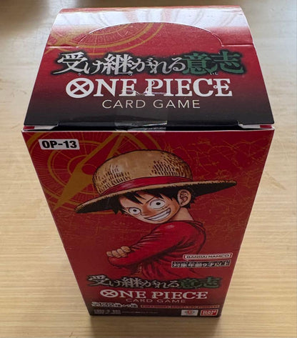 One Piece One Piece Card Game: The Will of the New Era Box — OP-13 — Japanese