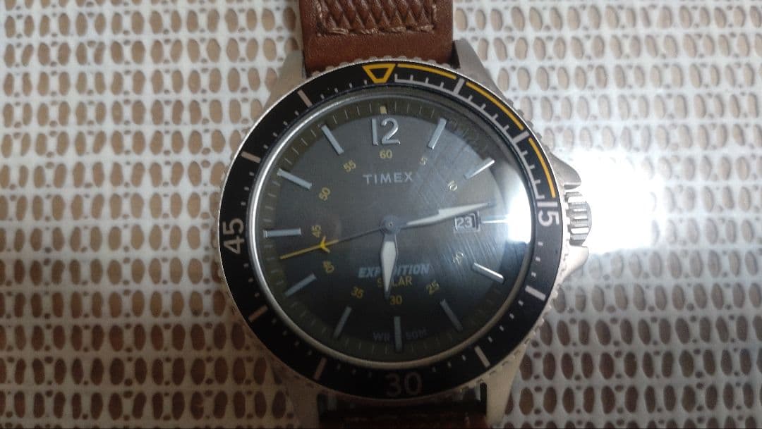 TIMEX Expedition Solar Men's Watch — Japanese