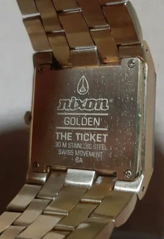 NIXON The Ticket Quartz Men's Watch — Japanese