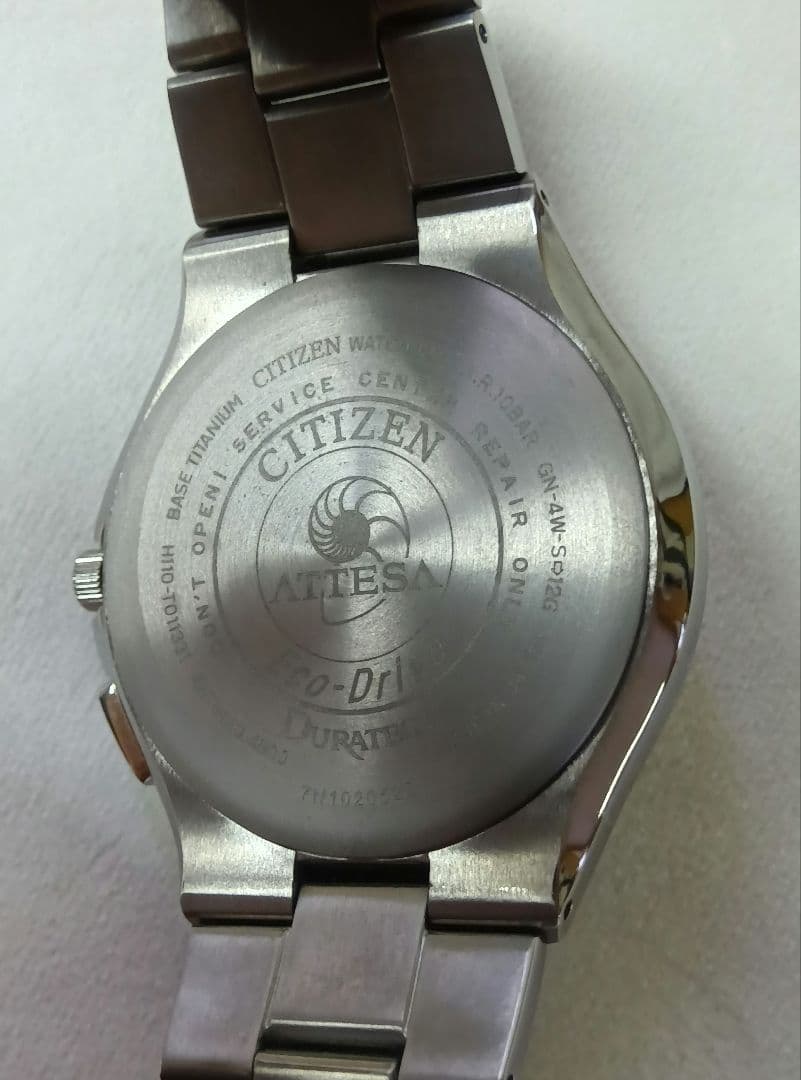 Citizen ATTESA Eco-Drive Radio-Duratect Solar Men's Watch — Japanese