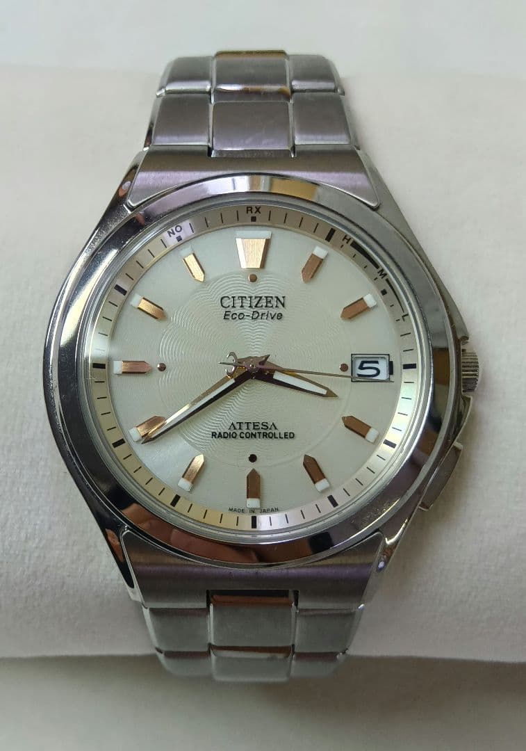 Citizen ATTESA Eco-Drive Radio-Duratect Solar Men's Watch — Japanese