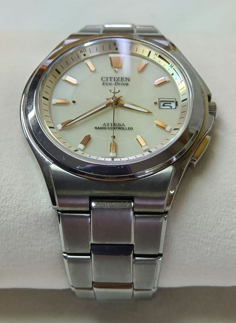 Citizen ATTESA Eco-Drive Radio-Duratect Solar Men's Watch — Japanese