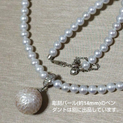 New genuine baby pearl necklace with 5mm freshwater pearls on silver SV925 and K18 gold filled chain