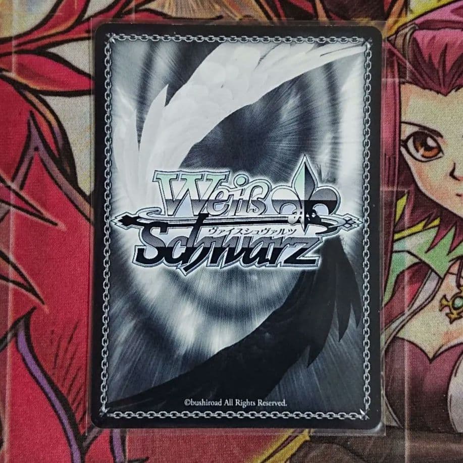 Weiss Schwarz Super Rare Beautiful Condition Weiss Schwarz Railgun Mikoto SP Signed — Japanese