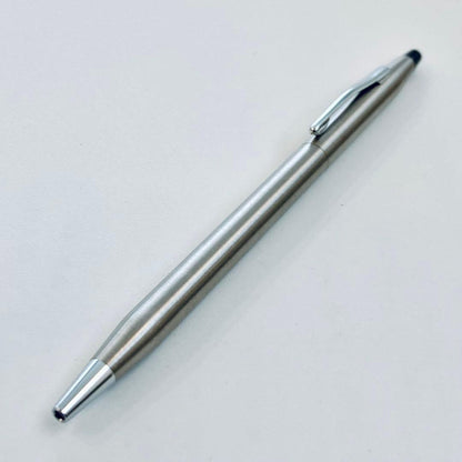 CROSS Classic Century Stainless Steel ballpoint pen with hairline finish and twist operation